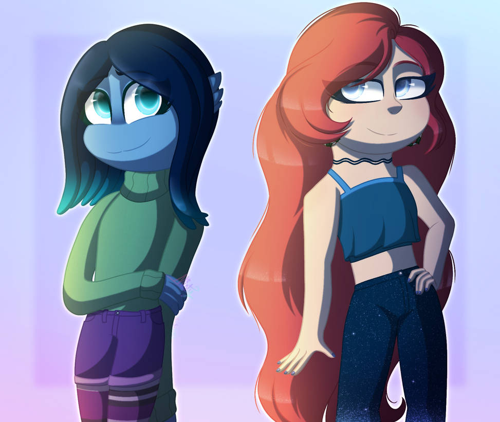 Ruby and Chelsea | Ruby Gillman, Teenage Kraken by MistyWolf06 on ...