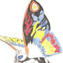 Rainbow mothra from mothra 3