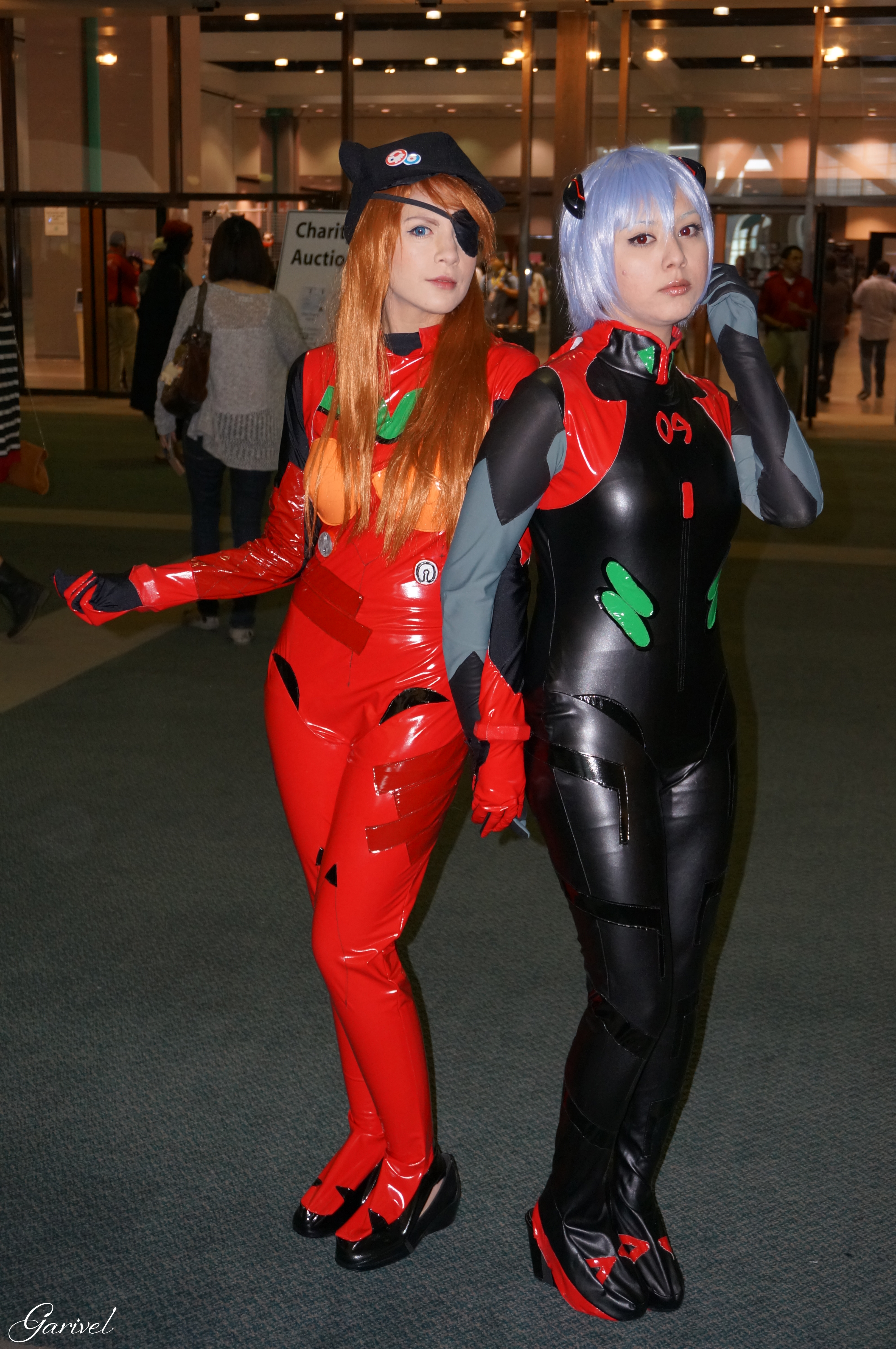 Asuka Langley Soryu and Rei Ayanami