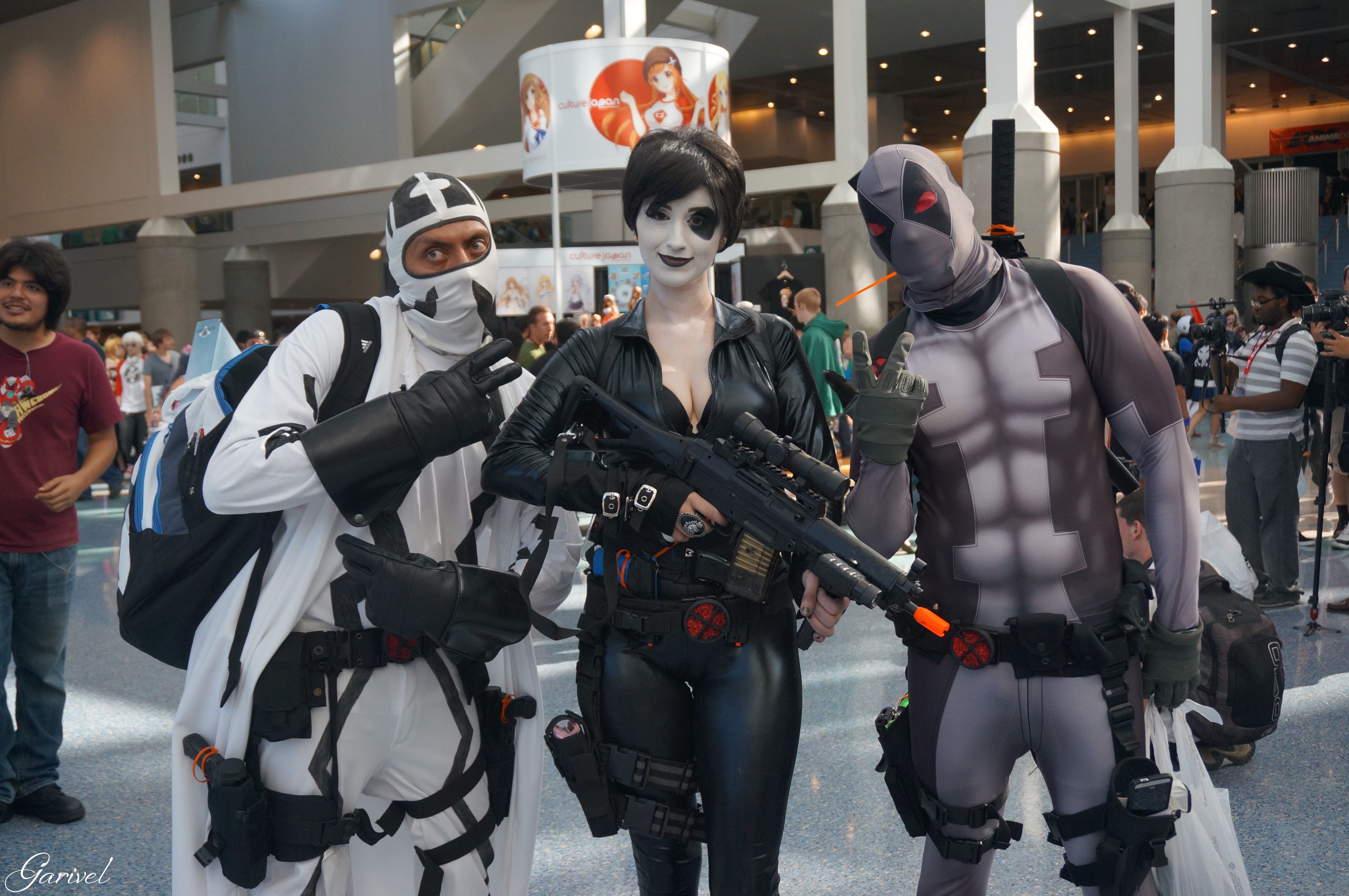 Fantomex, Domino and Deadpool - X-Force