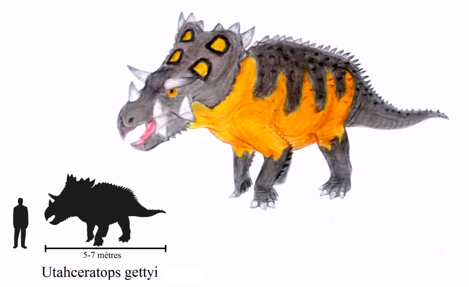 Utahceratops a la Bastiodon