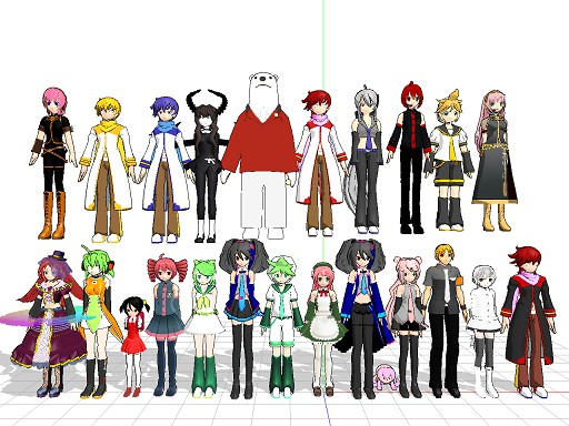 MMD Models 2 by Neji-nii-san on DeviantArt