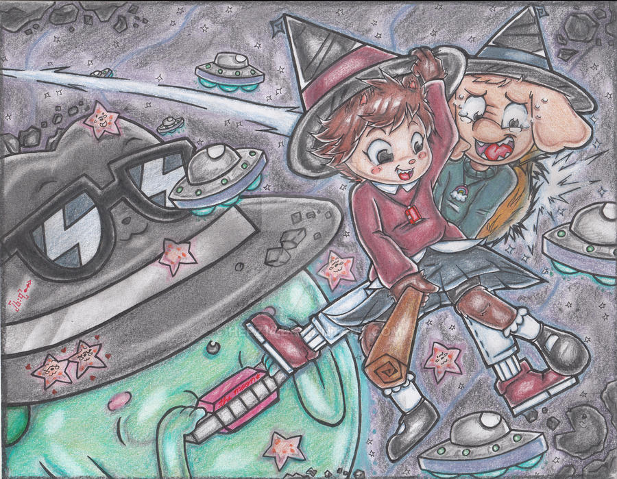 Race in space. by hepz14 on DeviantArt