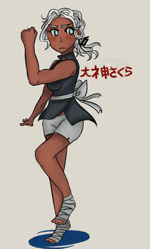 young sakura oogami