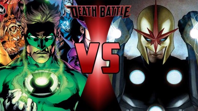 Green Lantern vs Nova