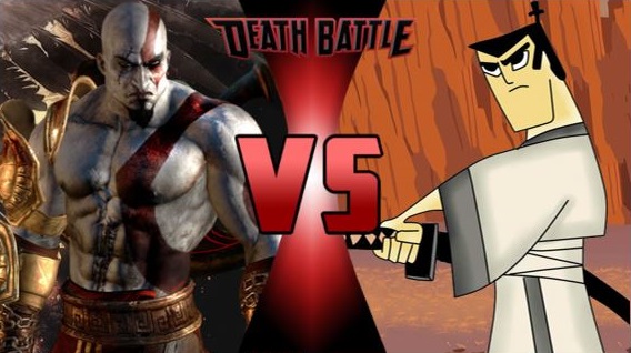 Kratos vs Samurai Jack