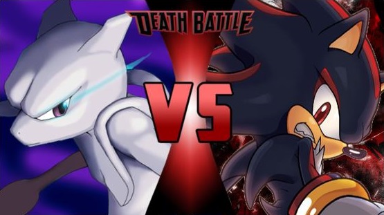 Night Battle Shadow the Hedgehog vs Mewtwo by Zelrom on DeviantArt