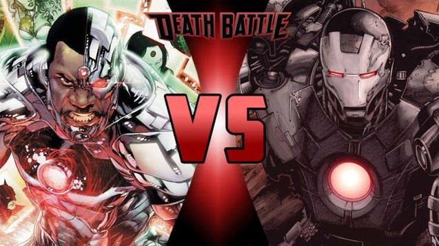 Cyborg vs War Machine by FEVG620 on DeviantArt