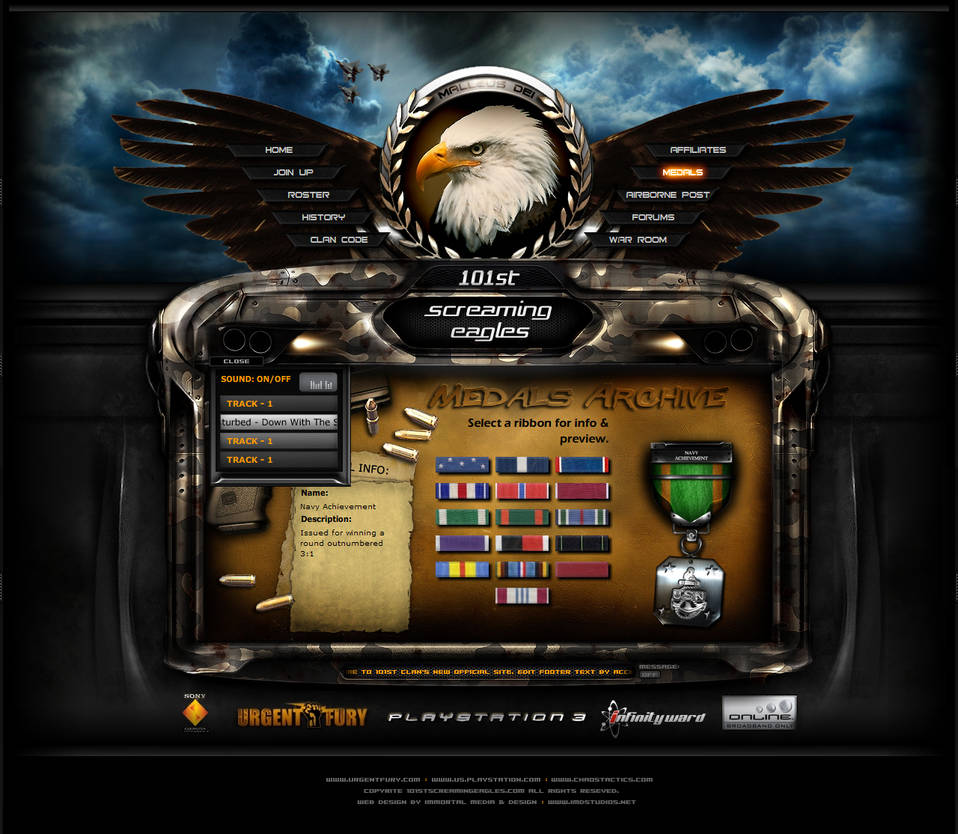 101 Clan Gaming Interface by ImmoRtalMedia