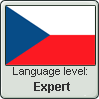 Language level: Czech (expert) by Aquiliris