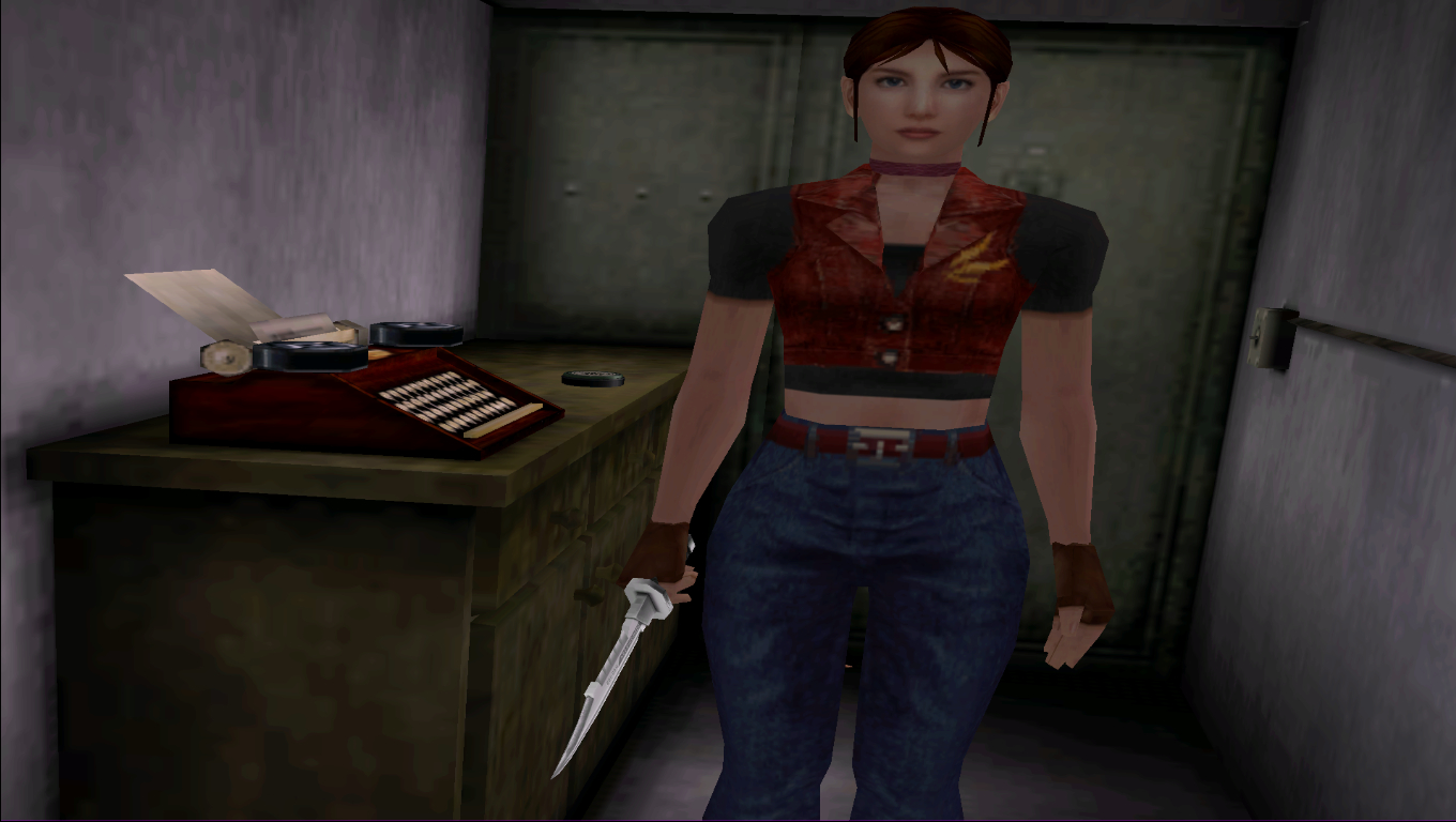 VGF Gamers on X: Claire Redfield's jackets from Resident Evil 2 and Code  Veronica are references to the band Queen.  / X