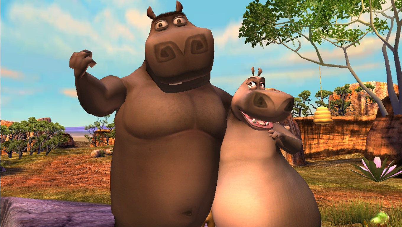 Personagens e pessoas que eu amo. - A apresentação de Moto Moto - Madagascar  2(2008)