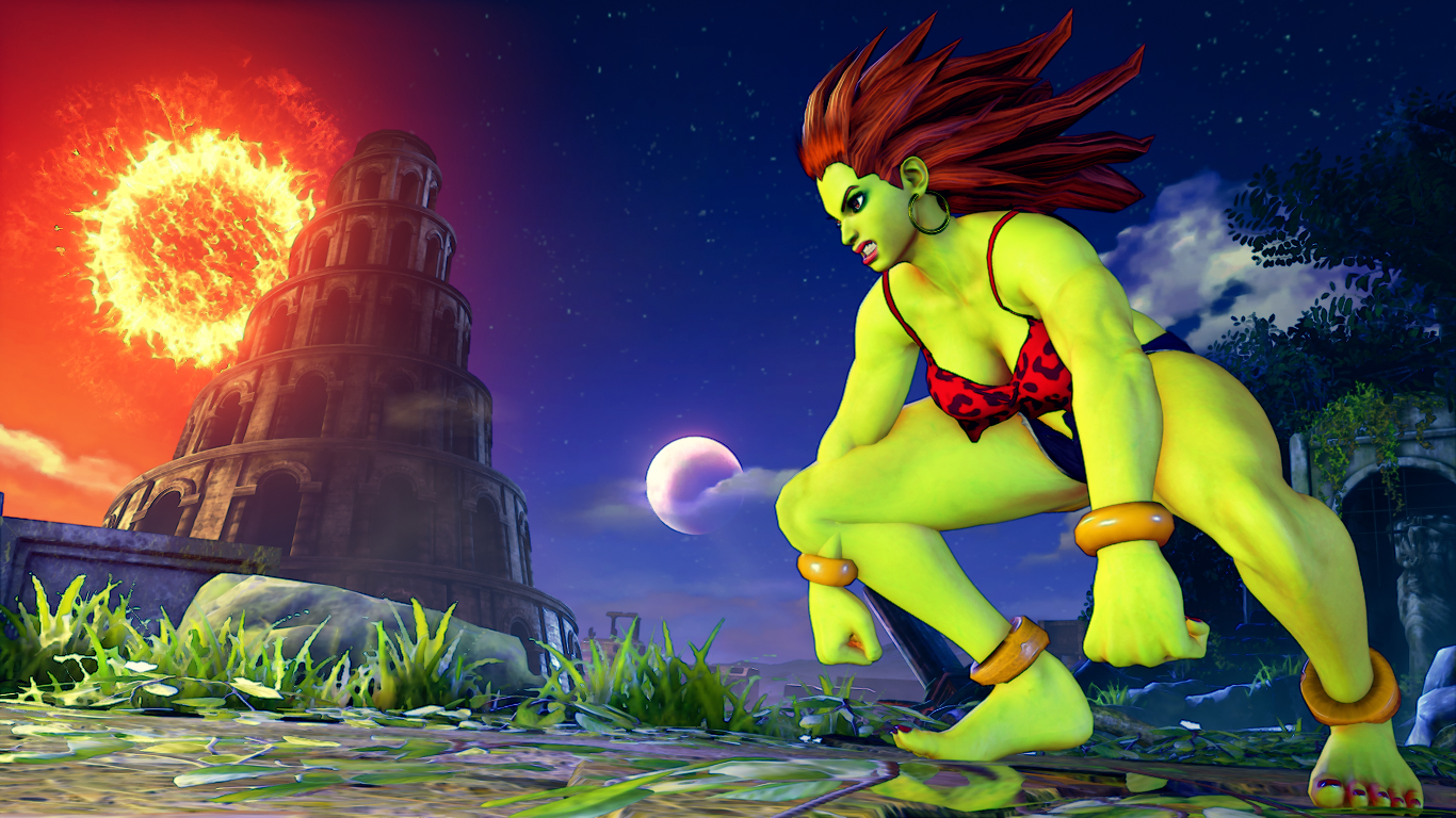 Street Fighter V - Blanka pose animations by Quake332 on DeviantArt