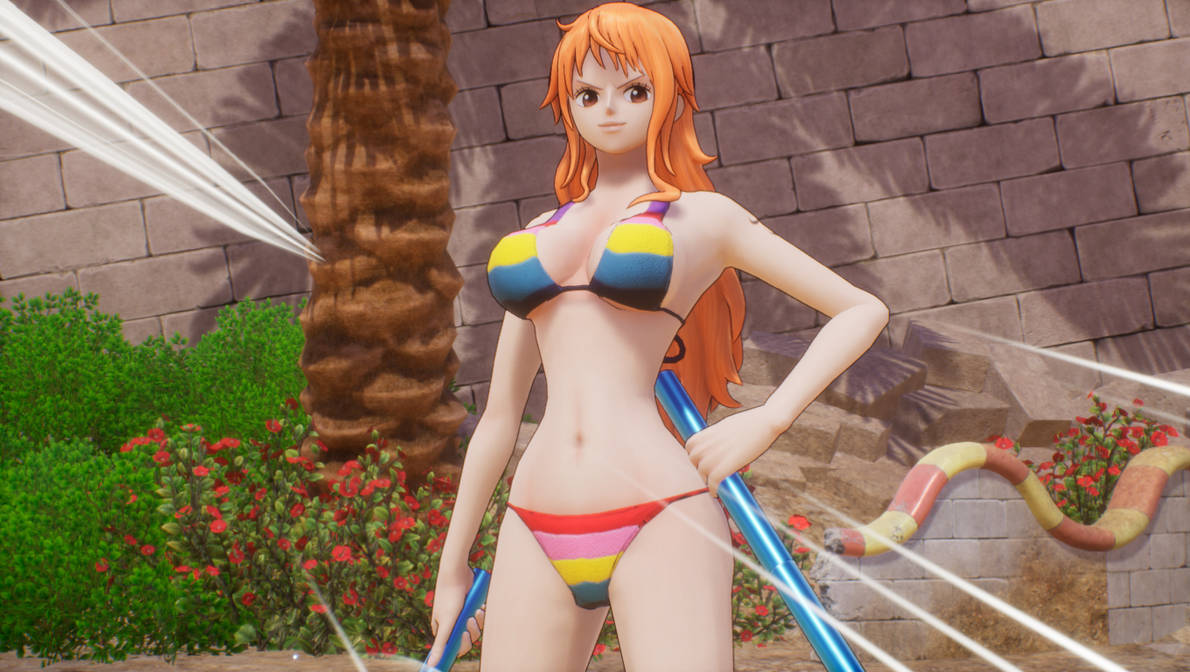 One Piece Nami Bikini One Piece Odyssey PC Nami 18 by danytatu on DeviantArt