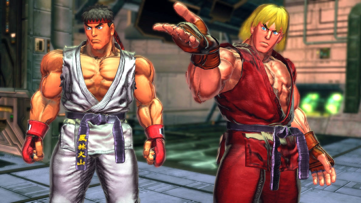 Street Fighter X Tekken PC Ryu - Ken by Daniel-Rain on DeviantArt