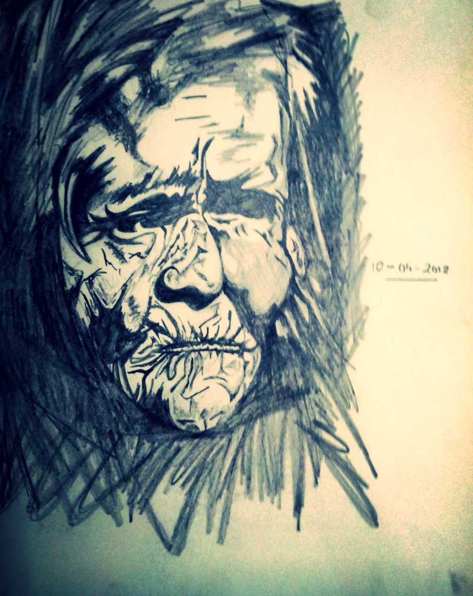 Old Lady By Anurag Bishwas