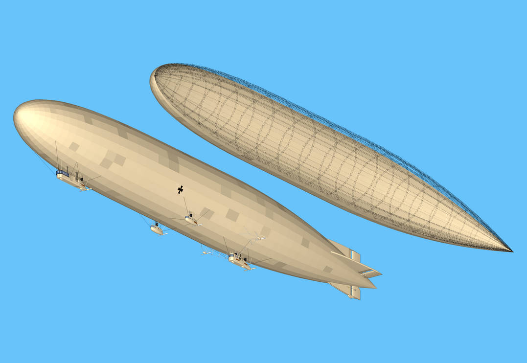 Zeppelin Frame Zeppelin frame test model by NezumiYuki on DeviantArt