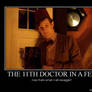 the 11th doctor in a fez