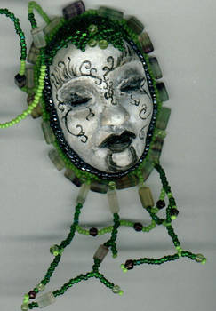 Death Mask Necklace