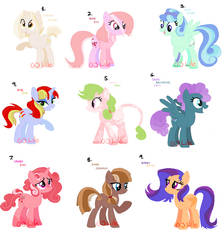 |50% OFF| OTA Poni Adopts (1/9  Open)