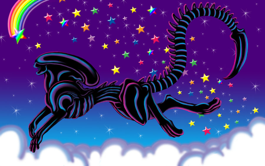 Lisa Frank S Xenomorph By Galenalarkin On Deviantart Lisa Frank S Xenomorph By Galenalarkin On Deviantart