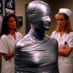 AI - Duct Tape Mummy