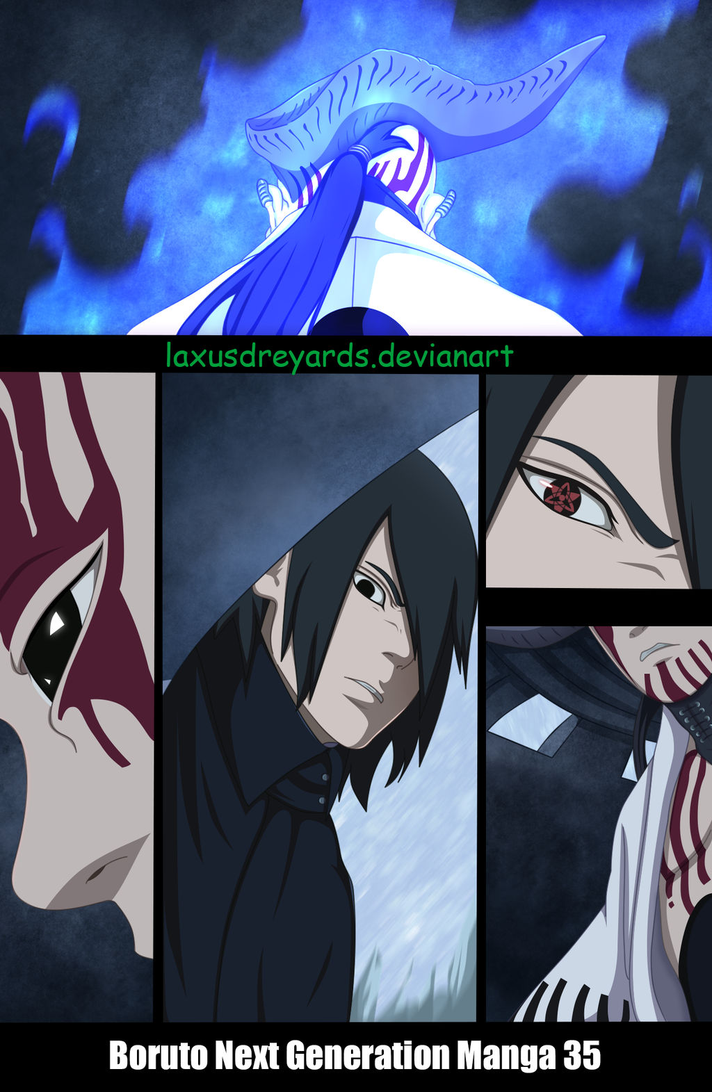 Naruto And Sasuke Vs Jigen Wallpaper