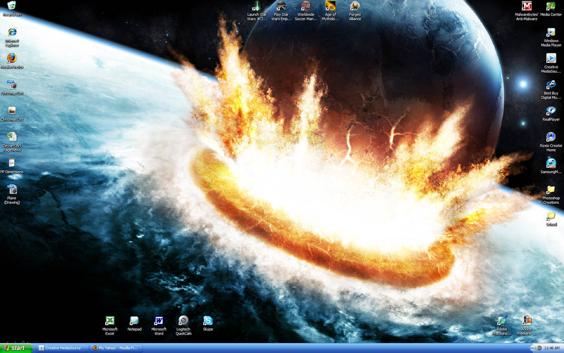 Desktop Screenie 12-22-08