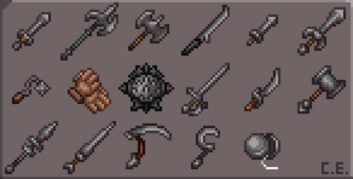 Melee Weapon Variants 