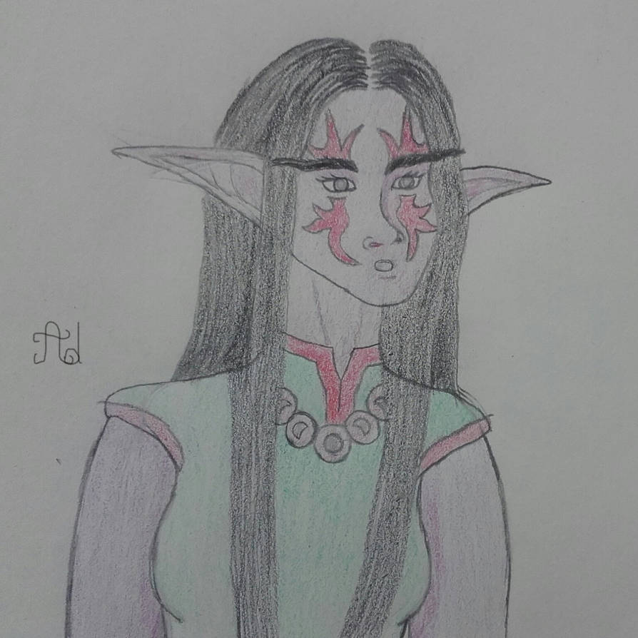 Isa Snowbloom Night Elf Monk By Aedell Kaldorei On Deviantart