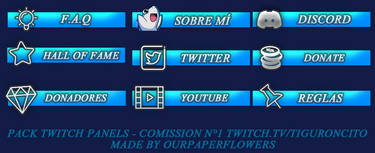 TWITCH PANELS - COMISSION N1
