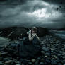 she grieves at her broken wing