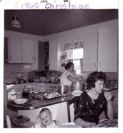 1963 Kitchen Scene