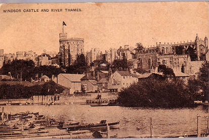 Windsor castle Postcard
