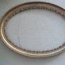 Abandoned Oval Mirror Frame