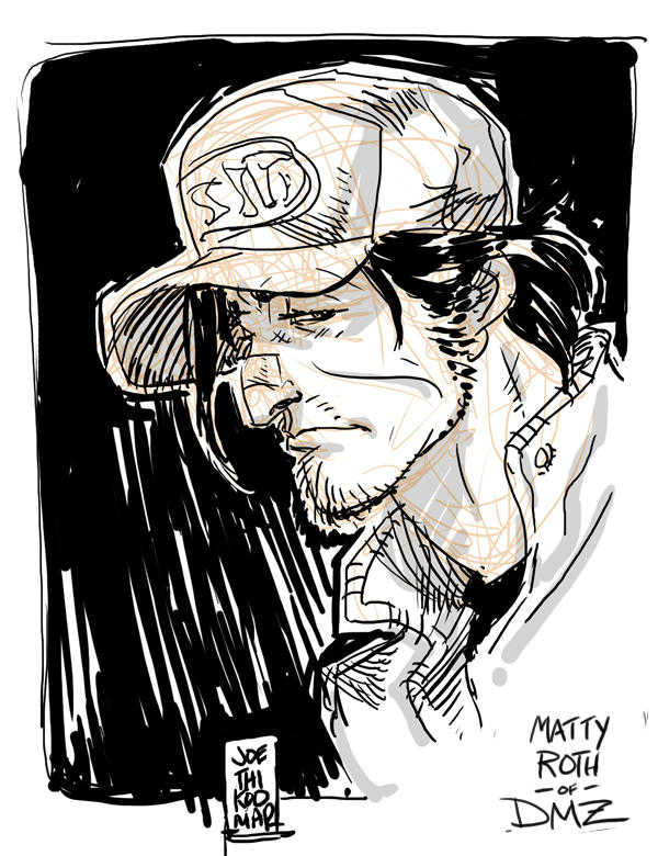 Mac Roth Drawing Matty Roth Digisketch by hyperjack08 on DeviantArt