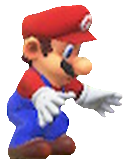 Super Mario grabbing something by transparentjigglyPt2 on DeviantArt