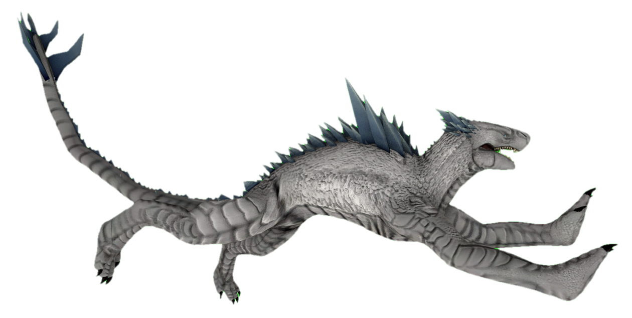 Shimo running by transparentjigglyPt2 on DeviantArt