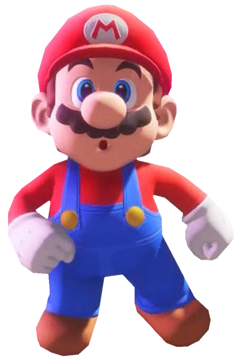 Super Mario with a curious look by transparentjigglyPt2 on DeviantArt