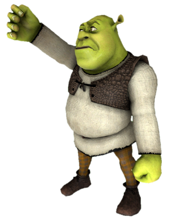 Shreck Arm Shrek holding someone by transparentjigglyPt2 on DeviantArt