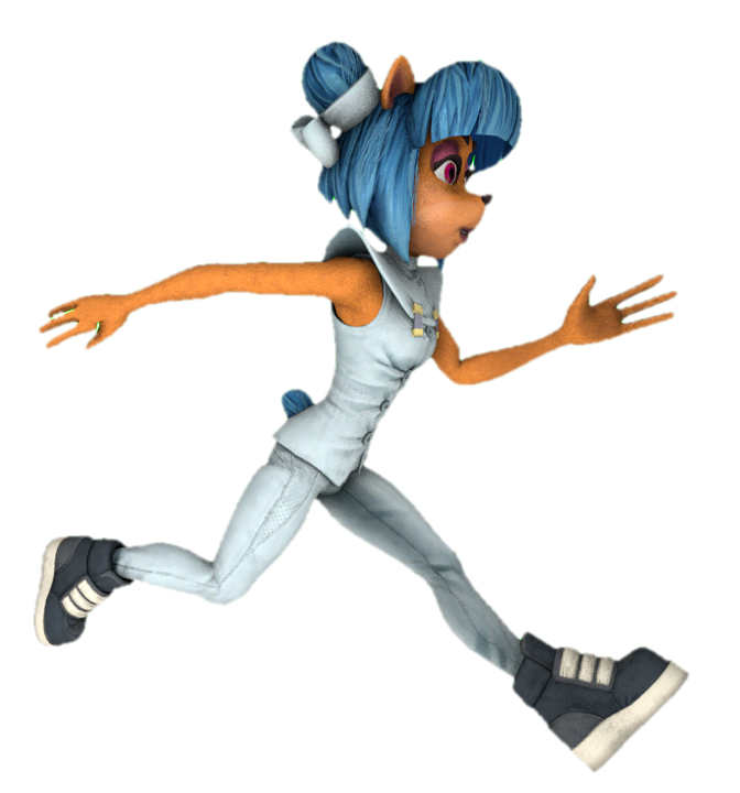 Megumin Running Megumi Bandicoot running by transparentjigglyPt2 on DeviantArt