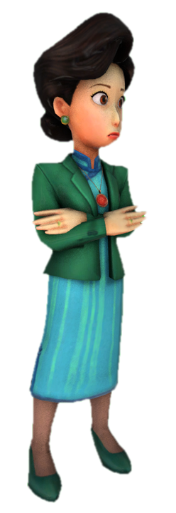 Ming Lee standing by transparentjigglyPt2 on DeviantArt