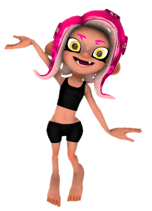 Gearless Octoling dancing by transparentjigglyPt2 on DeviantArt