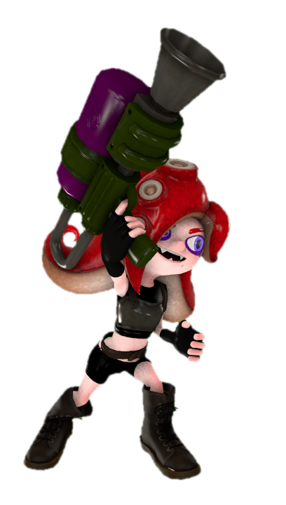 Enemy Octoling signalling by transparentjigglyPt2 on DeviantArt