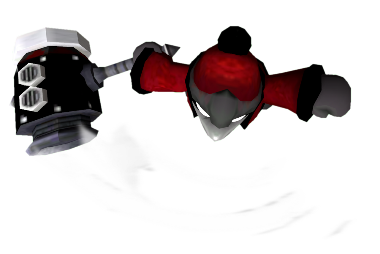 Hammer Shadow Shadow Dedede swinging his hammer downwards by transparentjigglyPt2 on ...