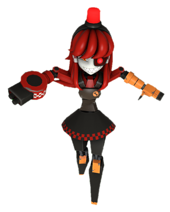 Mimi the Sentry falling by transparentjigglyPt2 on DeviantArt