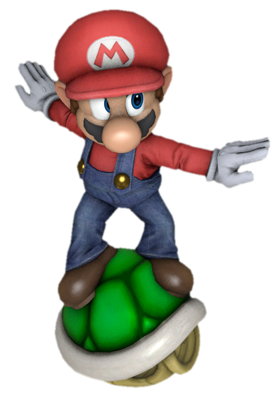 Shell Guy In Mario Super Mario on a green shell by transparentjigglyPt2 on DeviantArt