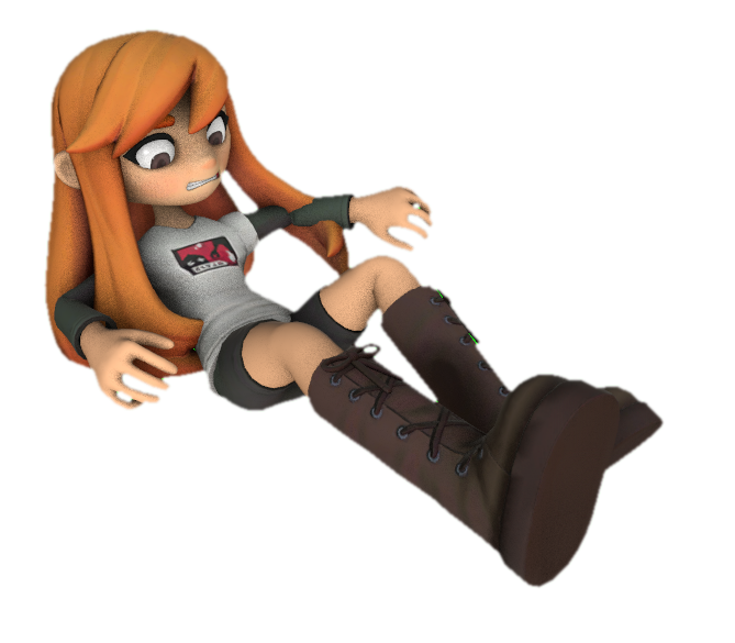 Hatless Elf Meggy (Hatless) Slidekicking 3 by transparentjigglyPt2 on DeviantArt
