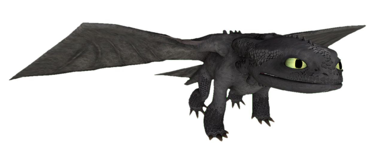Toothless (HTTYD) facing forward by transparentjigglyPt2 on DeviantArt