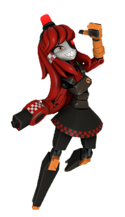Mimi Sentry Renders Mimi the Sentry uppercutting by transparentjigglyPt2 on DeviantArt